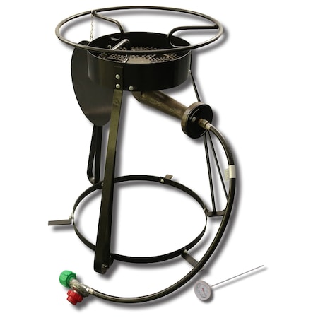 King Kooker Outdoor Cooker, Propane, 24"  tall, 80K BTU 24 PKT